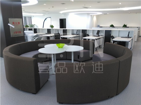 壹品歐迪辦公家具定制沙發洽談臺